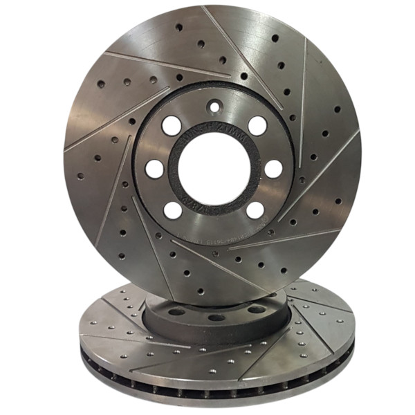 Disco de Freio Dianteiro Frisado Esportivo GM Astra Vectra 4 furos - HF25B BD7879 256mm Ventilado