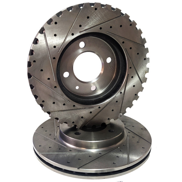 Disco de Freio Dianteiro Frisado c/ Roda F&ocirc;nica VW Santana, Quantum - HF02B 256mm Ventilado